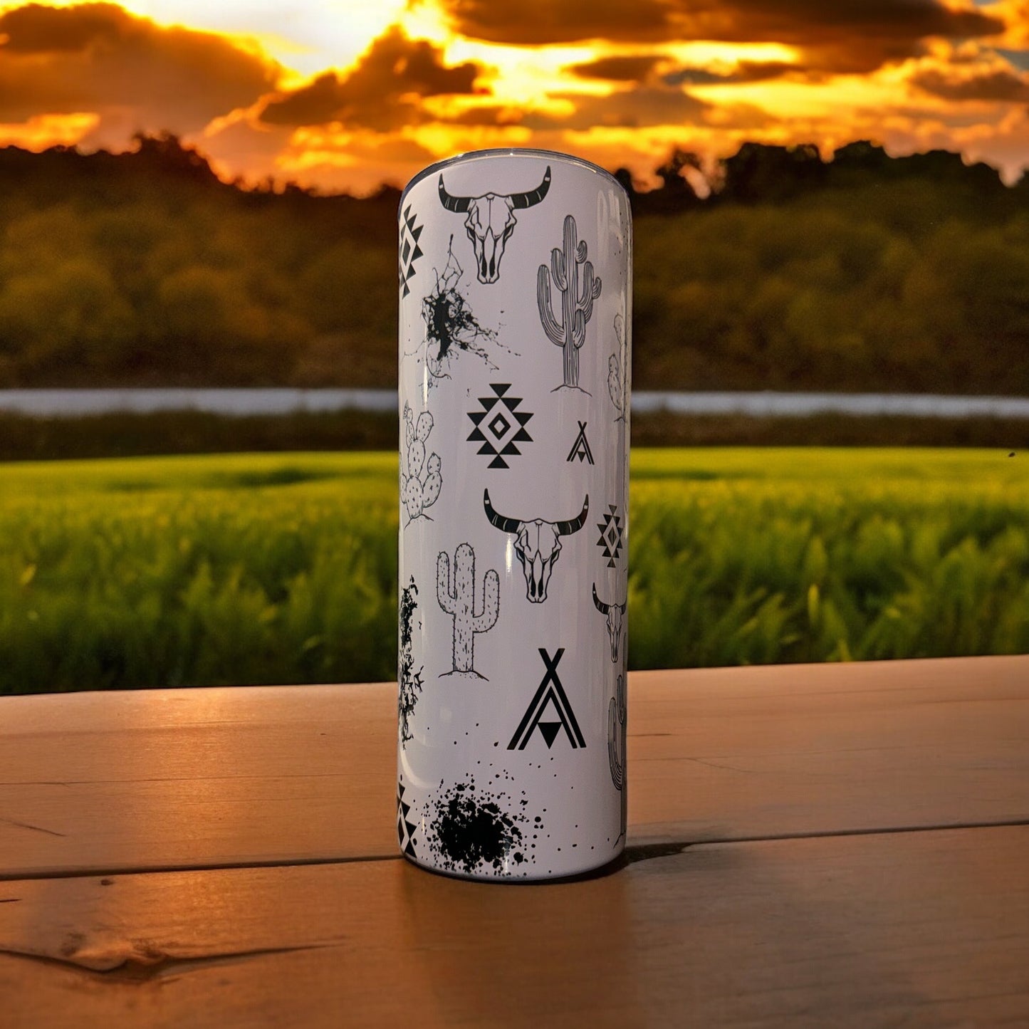 20oz Aztec Tumbler